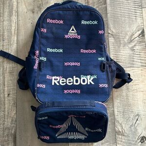 REEBOK Backpack/lunch‎ box combo